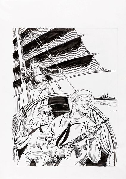 Roberto Diso : Mister No - Sui mari della Cina  - Asta Fumetti: i Maestri dell'Erotismo - Associazione Nazionale - Case d'Asta italiane