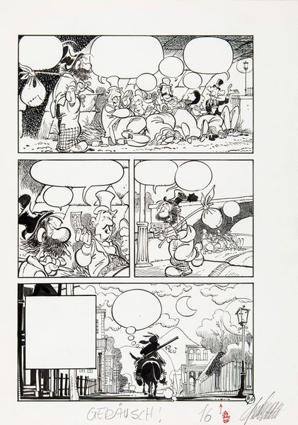 Giorgio Cavazzano : Silas Finn  - Asta Fumetti: i Maestri dell'Erotismo - Associazione Nazionale - Case d'Asta italiane