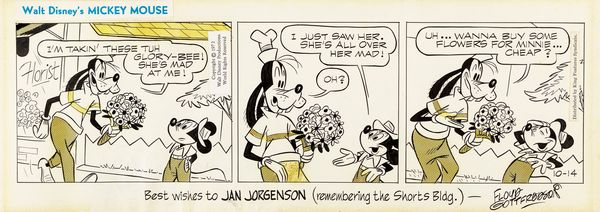 Floyd Gottfredson : Mickey Mouse  - Asta Fumetti: i Maestri dell'Erotismo - Associazione Nazionale - Case d'Asta italiane