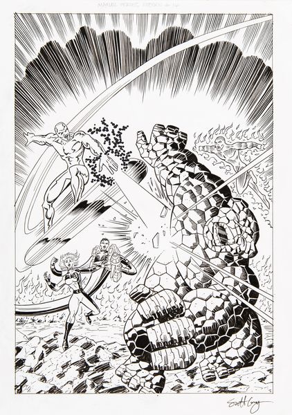 Scott Gray : Marvel Heroes Reborn 14  - Asta Fumetti: i Maestri dell'Erotismo - Associazione Nazionale - Case d'Asta italiane