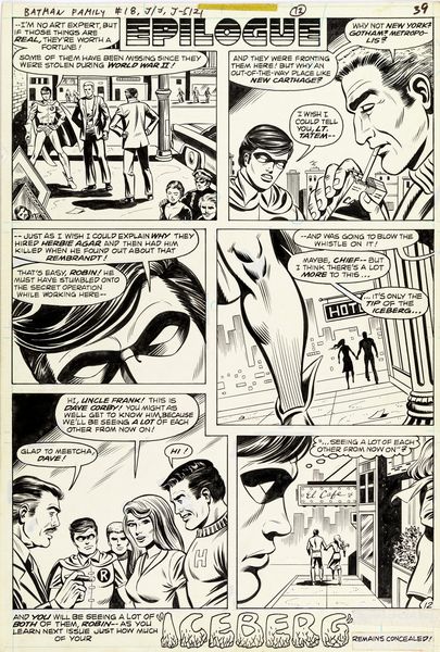 Juan Ortiz : Batman Family - The Fine Art of Murder  - Asta Fumetti: i Maestri dell'Erotismo - Associazione Nazionale - Case d'Asta italiane