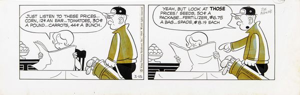 Dik Browne : Hi and Lois  - Asta Fumetti: i Maestri dell'Erotismo - Associazione Nazionale - Case d'Asta italiane