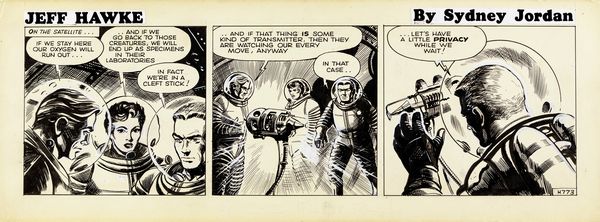 Sydney Jordan : Jeff Hawke - Sanctuary  - Asta Fumetti: i Maestri dell'Erotismo - Associazione Nazionale - Case d'Asta italiane