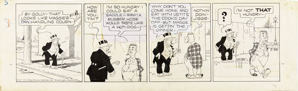 George McManus : Bringing Up Father  - Asta Fumetti: i Maestri dell'Erotismo - Associazione Nazionale - Case d'Asta italiane