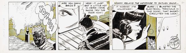 Paul Norris : Brick Bradford  - Asta Fumetti: i Maestri dell'Erotismo - Associazione Nazionale - Case d'Asta italiane