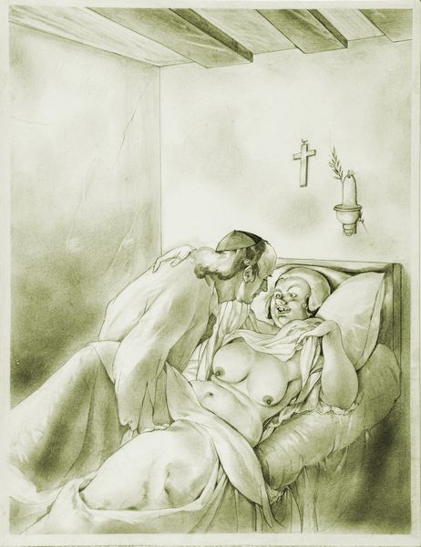 Umberto  Brunelleschi : Decameron  - Asta Fumetti: i Maestri dell'Erotismo - Associazione Nazionale - Case d'Asta italiane