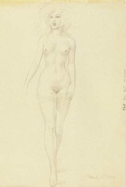 Franco Caprioli : Nudo  - Asta Fumetti: i Maestri dell'Erotismo - Associazione Nazionale - Case d'Asta italiane