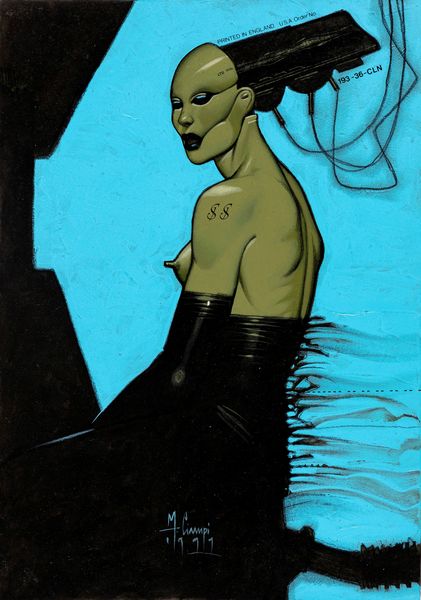 Francesco Ciampi : Tekno girl  - Asta Fumetti: i Maestri dell'Erotismo - Associazione Nazionale - Case d'Asta italiane