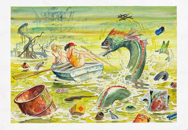 Milo Manara : La Poursuite  - Asta Fumetti: i Maestri dell'Erotismo - Associazione Nazionale - Case d'Asta italiane