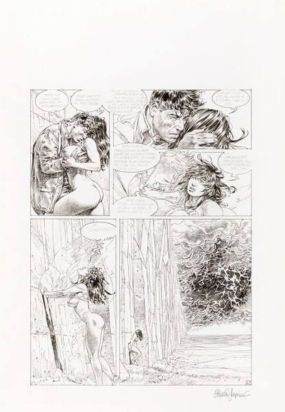 Paolo Eleuteri Serpieri : Druuna - Carnivora  - Asta Fumetti: i Maestri dell'Erotismo - Associazione Nazionale - Case d'Asta italiane