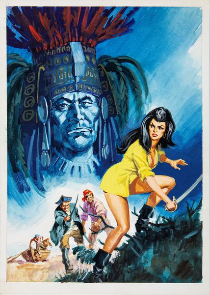 Rosi Studio : Jolanda de Almaviva - La medusa  - Asta Fumetti: i Maestri dell'Erotismo - Associazione Nazionale - Case d'Asta italiane