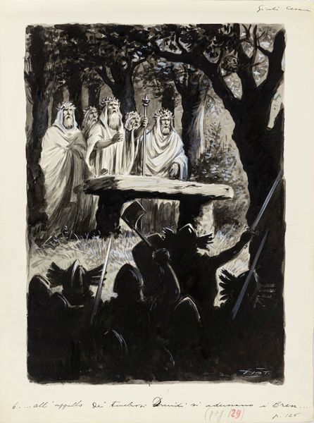 Domenico Natoli : Il romanzo di Giulio Cesare  - Asta Fumetti: i Maestri dell'Erotismo - Associazione Nazionale - Case d'Asta italiane