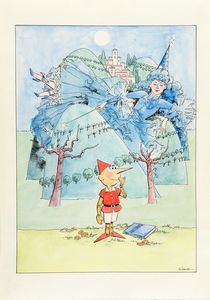 Ferdinando Fusco - Pinocchio e la fata turchina