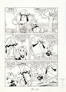 Giorgio Cavazzano - Paperino e il genio maldestro