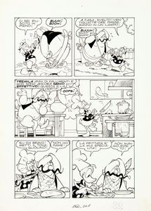 Giorgio Cavazzano - Paperino e il genio maldestro