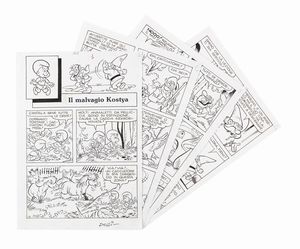 Sandro Dossi - Puffi - Il malvagio Kostya