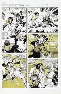 John Buscema - Savage Sword of Conan - Skull on the Seas