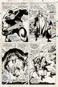 John Buscema - The Avengers  - Death Calls for the Arch-Heroes!