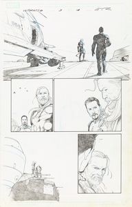 Esad Ribic - Ultimate Comics: Ultimates - The Republic is Burning