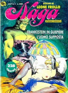 Leone Frollo : Naga - Frankenstein in guepi�re  - Asta Fumetti: i Maestri dell'Erotismo - Associazione Nazionale - Case d'Asta italiane