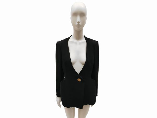 Christian Dior Haute Couture, Compos� in lana e seta  - Asta Vintagemania - Associazione Nazionale - Case d'Asta italiane