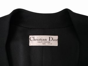 Christian Dior Haute Couture, Compos� in lana e seta  - Asta Vintagemania - Associazione Nazionale - Case d'Asta italiane