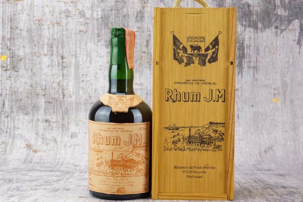 Rhum J.M 1984  - Asta Halloween Spirits - Rum, Cognac & more - Associazione Nazionale - Case d'Asta italiane