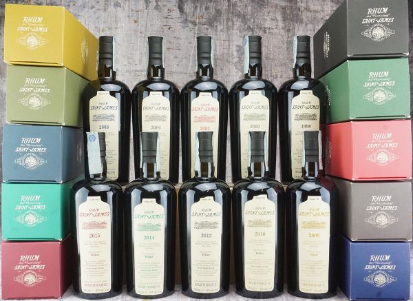 Saint James  - Asta Halloween Spirits - Rum, Cognac & more - Associazione Nazionale - Case d'Asta italiane