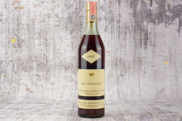 Bas Armagnac Ch&acirc;teau de Laubade 1952  - Asta Halloween Spirits - Rum, Cognac & more - Associazione Nazionale - Case d'Asta italiane