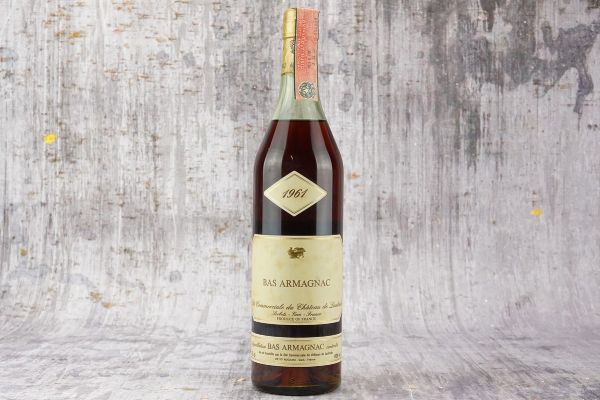Bas Armagnac Ch&acirc;teau de Laubade 1961  - Asta Halloween Spirits - Rum, Cognac & more - Associazione Nazionale - Case d'Asta italiane