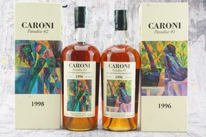 Caroni Paradise Series  - Asta Halloween Spirits - Rum, Cognac & more - Associazione Nazionale - Case d'Asta italiane