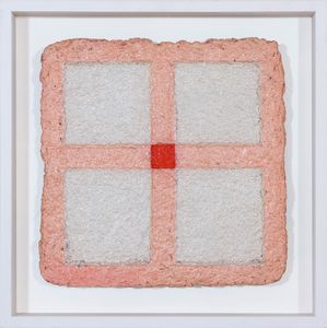 JORRIT  TORNQUIST : Quadrato rosso  - Asta Asta di arte moderna e contemporanea - Associazione Nazionale - Case d'Asta italiane