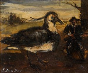 LUIGI ZUCCHERI : Pavoncella  - Asta Asta di arte moderna e contemporanea - Associazione Nazionale - Case d'Asta italiane