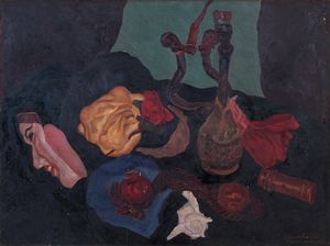 LEONE MINASSIAN - Natura morta con tuba