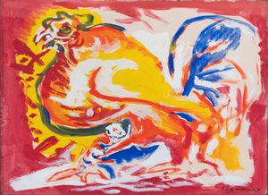 Edouard Pignon - Le couq rouge - journe