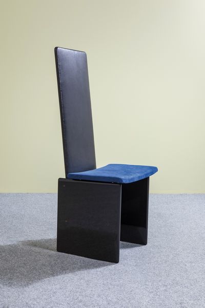 Kazuhide Takahama : Sei sedie modello mod. Rennie  - Asta Made in Gavina - Associazione Nazionale - Case d'Asta italiane