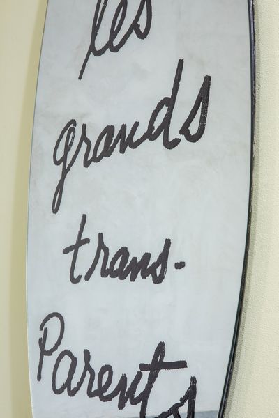 Man Ray : Specchio mod. Les grands transparents<BR>  - Asta Made in Gavina - Associazione Nazionale - Case d'Asta italiane