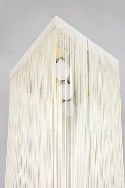 Mariyo Yagi : Lampada a sospensione mod. Garbo Q  - Asta Made in Gavina - Associazione Nazionale - Case d'Asta italiane