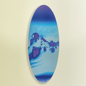 Dino  Gavina - Un pannello mod. Mandelbrot<BR>