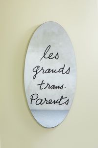 Man Ray - Specchio mod. Les grands transparents<BR>