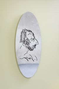 Dino  Gavina - Specchio mod. Autoritratto di Carlo Scarpa