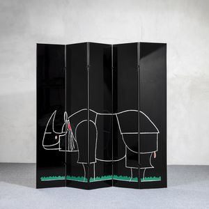François-Xavier Lalanne, Kazuhide Takahama - Paravento Rhinocros