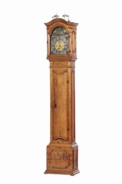 Orologio a colonna, Barth Talenti 1759  - Asta Pendole e orologi - Associazione Nazionale - Case d'Asta italiane