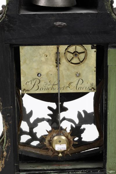 Pendola Cartel da tavolo, Francia XVIII-XIX secolo  - Asta Pendole e orologi - Associazione Nazionale - Case d'Asta italiane