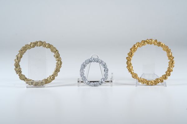 Lotto di cerchi da quadrante  - Asta Pendole e orologi - Associazione Nazionale - Case d'Asta italiane