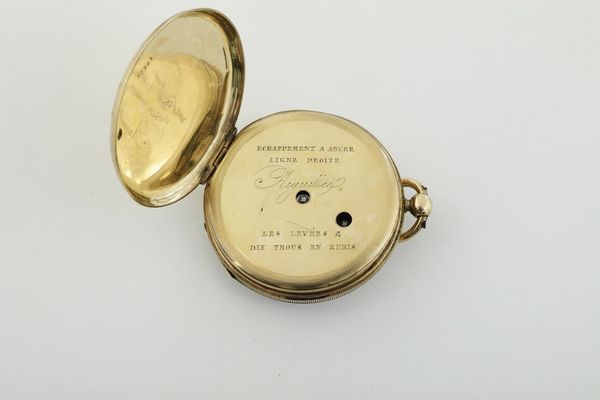 Orologio da tasca in oro giallo ref.13991, Aiguille  - Asta Pendole e orologi - Associazione Nazionale - Case d'Asta italiane