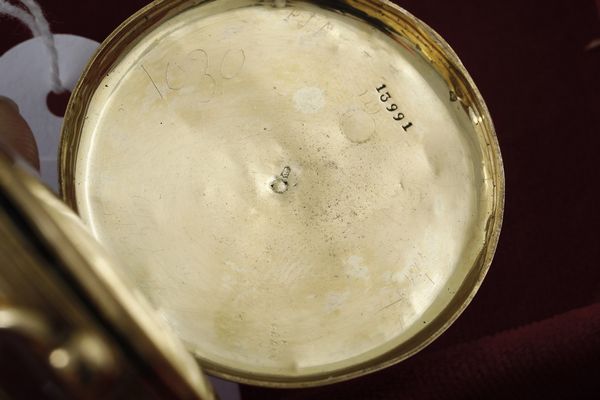 Orologio da tasca in oro giallo ref.13991, Aiguille  - Asta Pendole e orologi - Associazione Nazionale - Case d'Asta italiane