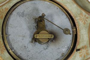 Orologio da muro con cassa ottagonale in metallo dipinto  - Asta Pendole e orologi - Associazione Nazionale - Case d'Asta italiane