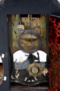 Pendola Cartel con mensola stile Boulle, XIX-XX secolo  - Asta Pendole e orologi - Associazione Nazionale - Case d'Asta italiane