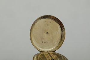 Lotto di tre orologi da taschino con cassa in oro  - Asta Pendole e orologi - Associazione Nazionale - Case d'Asta italiane